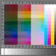 IT8 target for scanner color calibration